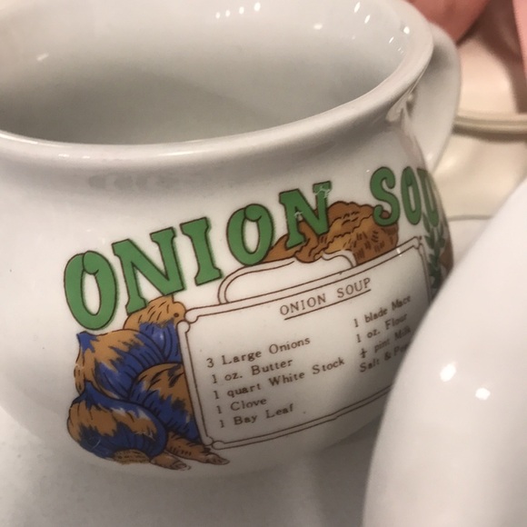 Vintage Soup Bowls - Fine Porcelain- French Onion Soup Bowls 👩‍🌾 - Picture 8 of 9